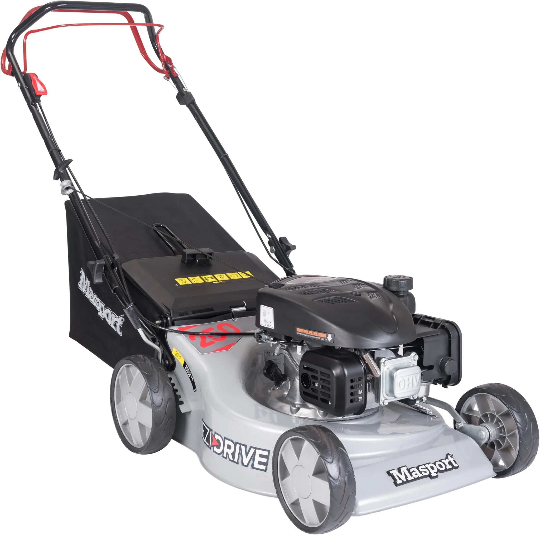 Masport 250 ST SP L 18" Petrol Lawnmower - 139cc Loncin Engine, Steel Deck & Self-Propelled Drive